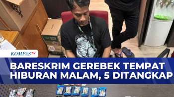 Polisi Gerebek Tempat Hiburan Malam Di Jakarta Selatan, 5 Pengedar Narkoba Ditangkap