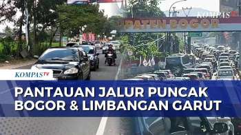 Lalu Lintas Puncak Bogor Padat, Jalur Selatan Limbangan Garut Ramai Lancar | 23 MARET 2026