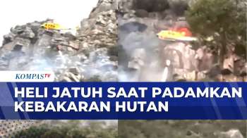 Helikopter Terjatuh Saat Padamkan Kebakaran Hutan Di Afrika Selatan | BERITA UTAMA