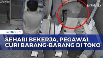 Miris! Baru Satu Hari Bekerja, Pegawai Nekat Curi Barang-Barang di Toko Donat | BERUT