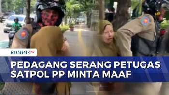 Viral di Medsos, Pedagang yang Serang Satpol PP di Jaksel Minta Maaf | BERUT