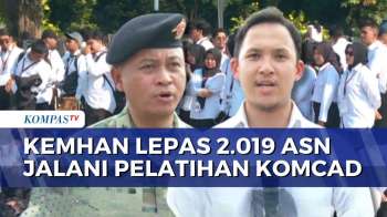 2.019 ASN Ikuti Pelepasan Komcad Di Monas, Siap Latihan Militer Selama 1,5 Bulan | JMP