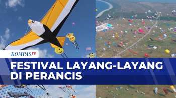 Layang-Layang Raksasa Hiasi Langit Perancis dan Tiongkok, Jadi Daya Tarik Wisata
