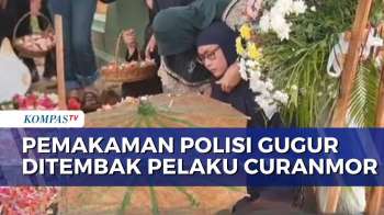 Gugur Saat Bertugas, Jenazah Bripka Anumerta Arya Dimakamkan Di Metro Lampung | BORGOL
