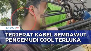 Pengemudi Ojol Terluka Akibat Terjerat Kabel Semrawut di Depok | BERUT
