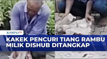 Nekat! Aksi Pencurian Tiang Rambu Lalu Lintas Milik Dishub Di Surabaya | SAPA SIANG