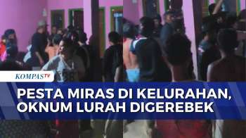 Waduh! Dua Oknum Lurah di Kendari Digerebek Warga Saat Pesta Miras di Kelurahan