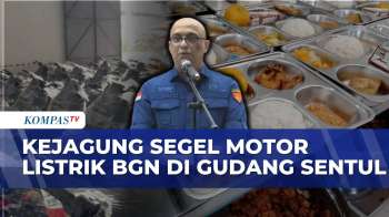 Kejagung Segel Motor Listrik BGN yang Tersimpan di Gudang Sentul Bogor | KOMPAS MALAM