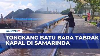 Tongkang Batu Bara Tabrak Kapal Perbaikan Pipa Air, KSOP Periksa Awak Kapal | SAPA SIANG