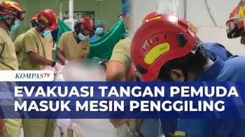 Tangan Masuk Mesin Penggiling Daging, Pemuda Dievakuasi Di Makassar | SAPA SIANG