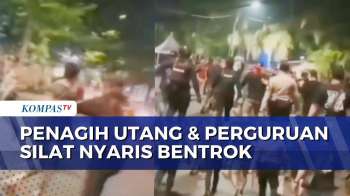Cekcok! Debt Collector Dan Perguruan Silat Di Surabaya Nyaris Bentrok, 2 Orang Terluka | BORGOL