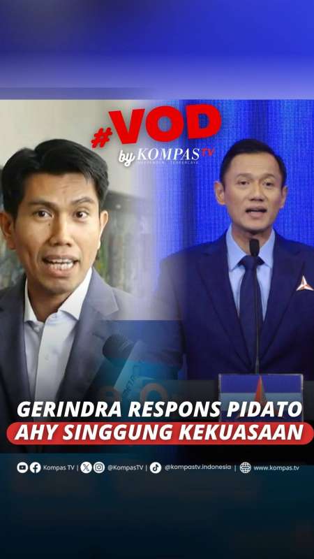 Respons Gerindra Soal Pidato AHY Singgung Kekuasaan