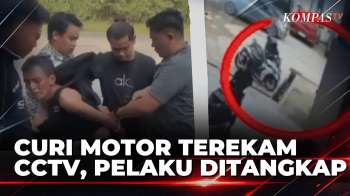 4 Kali Curi Motor, Pelaku Terekam CCTV Hingga Ditangkap Polisi | BORGOL
