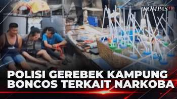 Kampung Boncos Digerebek Polisi, 8 Orang Diduga Positif Menggunakan Narkoba | BORGOL