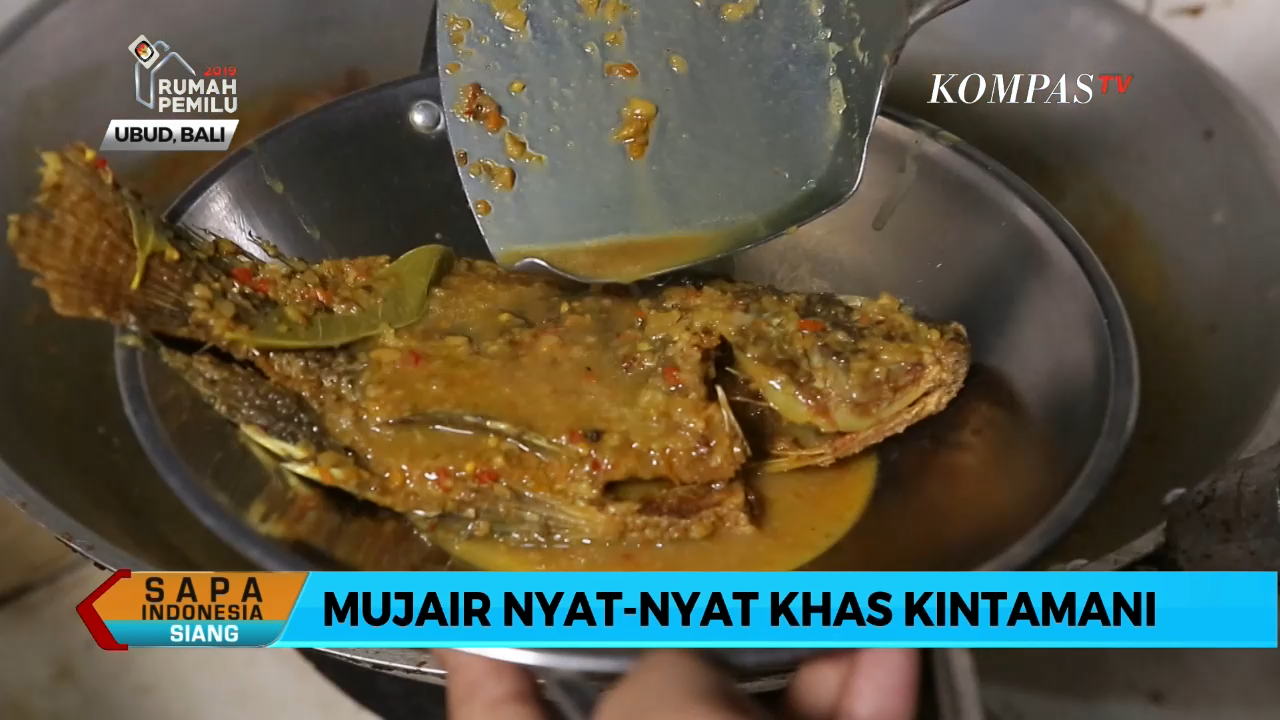 Nikmat Mujair NyatNyat Khas Kintamani