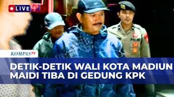 Detik-Detik Wali Kota Madiun Maidi Masuk Gedung Merah Putih KPK Usai Terjerat OTT