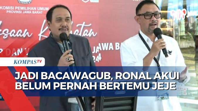 Jeje dan Ronal Ngaku Sama-Sama Kaget Ditunjuk Dadakan oleh PDIP Jadi ...
