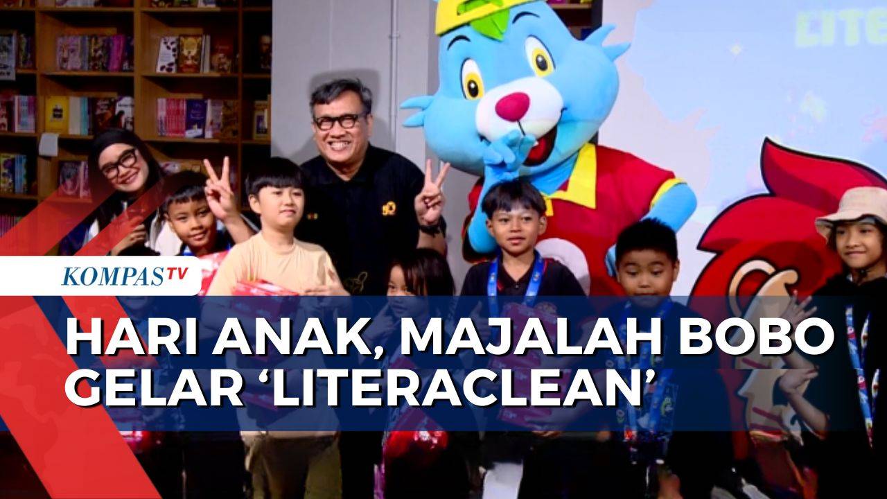 Rayakan Hari Anak Nasional, Majalah Bobo Gelar 'Literaclean' di Taman Literasi Blok M | SAPA PAGI