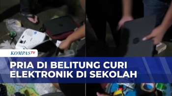 Pencuri Barang Elektronik Di Sekolah Ditangkap Polisi | BORGOL