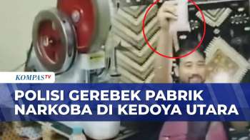 Intens! Detik-Detik Polisi Gerebek Pabrik Ekstasi Rumahan Di Kedoya Utara, 6 Orang Ditangkap | BERUT