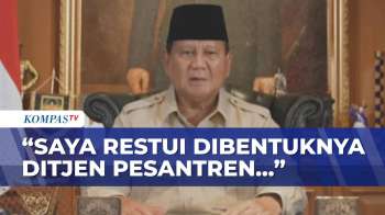 Ucapan Presiden Prabowo Di Hari Santri Nasional, Tegaskan Restui Pembentukan Ditjen Pesantren