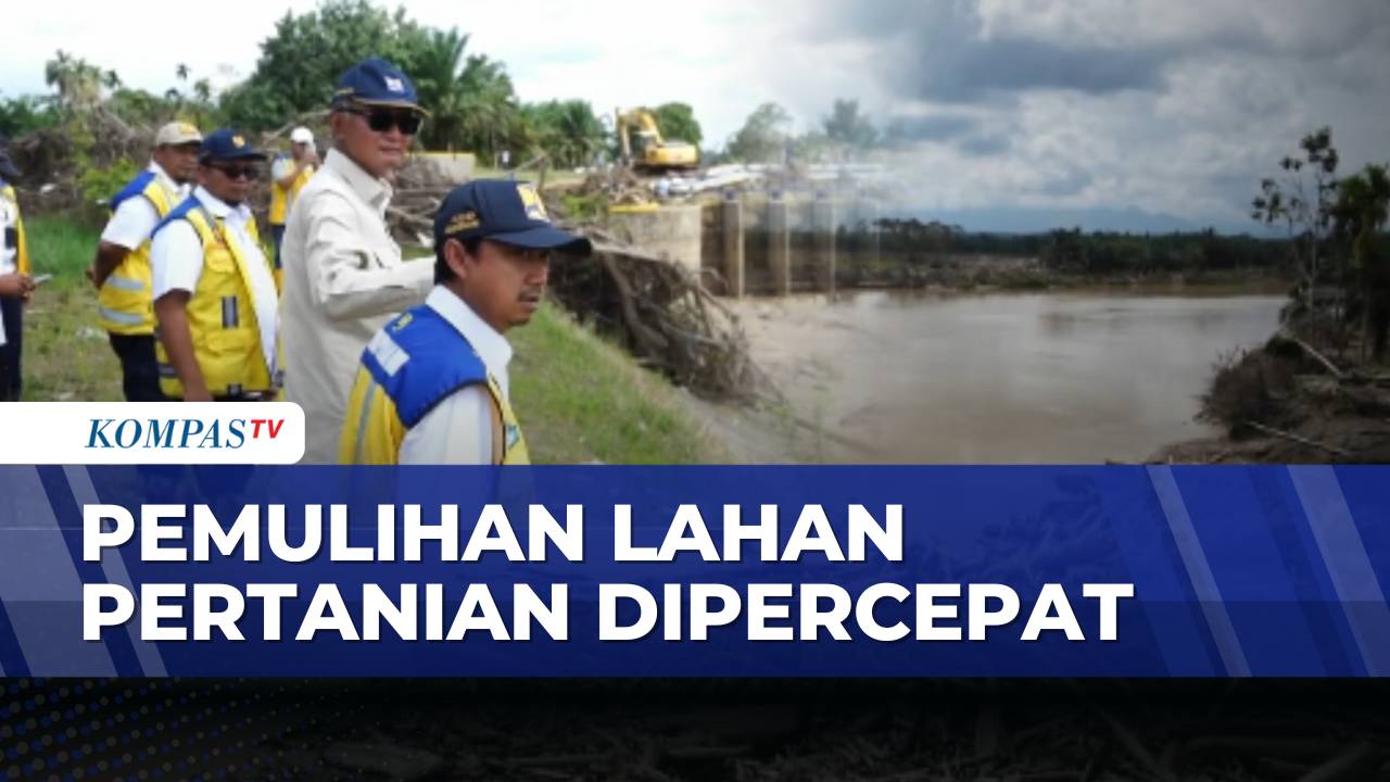 Menjaga Ketahanan Pangan, Irigasi Pascabencana di Aceh Utara Dipulihkan | JMP