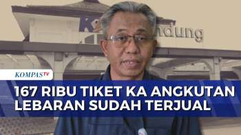 Tiket Kereta Api Mudik dari Bandung Diserbu, 167 Ribu Ludes Terjual | KOMPAS MALAM