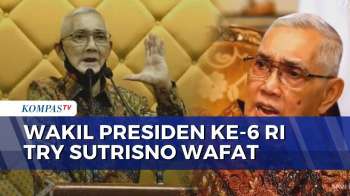 Kabar Duka! Wakil Presiden Ke-6 RI Try Sutrisno Meninggal Dunia