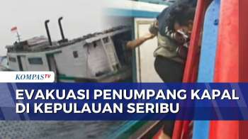 Kapal Tradisional Terombang-ambing Di Perairan Pulau Pari, Penumpang Dievakuasi | INDO UPDATE