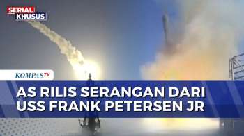 Militer AS Rilis Video Peluncuran Rudal dari USS Frank Petersen Jr | KOMPAS MALAM
