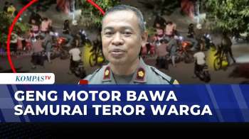 Viral! Keterangan Polisi Soal Geng Motor Bersenjata Samurai Teror Warga Makassar | BORGOL