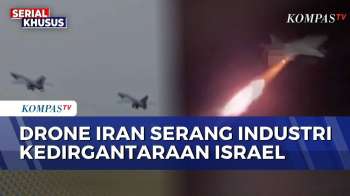 Drone Iran Serang Industri Kedirgantaraan Israel Dan Unit Pengintaian AS!
