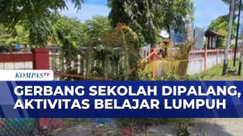 Gerbang Sekolah Di Jayapura Dipalang, Siswa Tak Bisa Ikuti Proses Pembelajaran