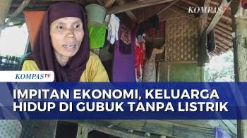 10 Tahun Tinggal Di Rumah Gubuk Tanpa Listrik, Ibu Di Pandeglang Berjuang Hidupi Dua Anak