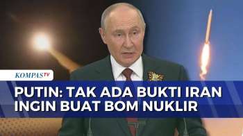 Kontras dengan Trump, Putin Tegaskan Tak Ada Bukti Iran Kembangkan Bom Nuklir