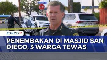 Penembakan di Masjid San Diego, 3 Warga Sipil dan 2 Pelaku Tewas | BERUT