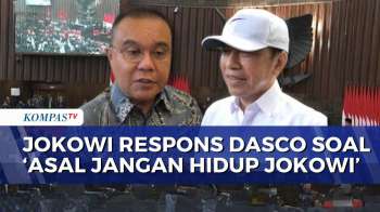 Respons soal Dugaan Celetukan Dasco di Sidang DPR, Jokowi: Saya Pilih Hidup Sehat | KOMPAS MALAM