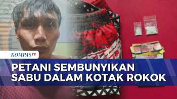 Sembunyikan Sabu dalam Kotak Rokok, Petani Asal Lampung Ditangkap di Prabumulih | BORGOL