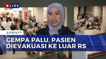 Antisipasi Gempa Susulan, Pasien RSUD Anutapura Palu Dirawat di Teras | KOMPAS MALAM