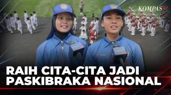 Kisah 76 Paskibraka Nasional Jalankan Tugas Kibarkan Merah Putih Di HUT Ke-81 RI | JMP