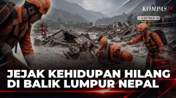 Pascabanjir Nepal, Rumah Warga Trishuli Tertutup Lumpur dan Hampir 400 Orang Hilang | BERUT