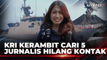 5 Jurnalis Dan 3 ABK Hilang Kontak Di Selat Sunda, KRI Kerambit Perluas Pencarian | JMP