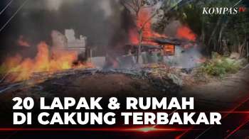 20 Lapak Dan Rumah Di Permukiman Padat Penduduk Ludes Terbakar, 14 Unit Mobil Dikerahkan!