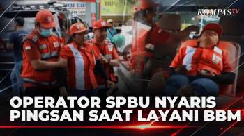 Layani Antrean BBM dalam Waktu Lama, Operator SPBU Denpasar Nyaris Pingsan | BERUT