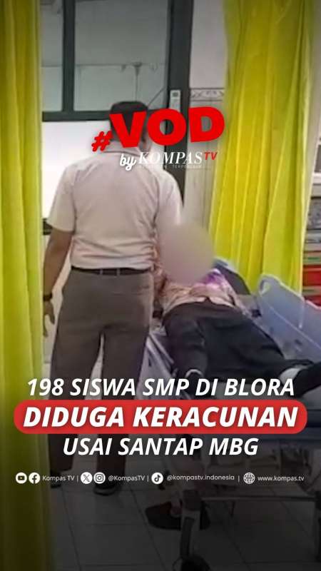 198 SISWA SMP DI BLORA DIDUGA KERACUNAN USAI MENYANTAP MBG