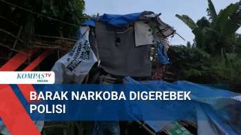 Barak Narkoba Digerebek Polisi