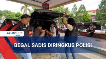 Tertidur Pulas, Pelaku Begal Diringkus Polisi