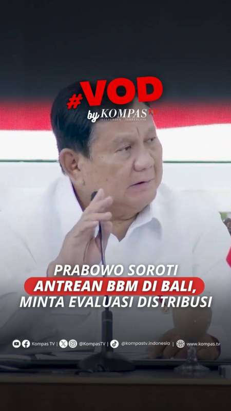 Prabowo Soroti Antrean BBM di Bali, Perintahkan Evaluasi Distribusi: Stok Kita Aman