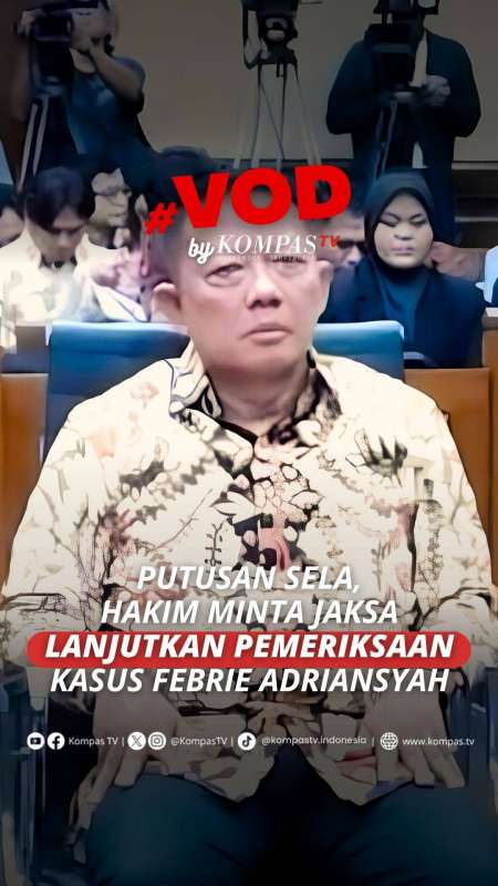 Putusan Sela Kasus Febrie Adriansyah, Hakim Minta Jaksa Lanjutkan Pemeriksaan