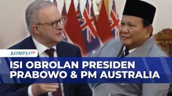 Akrab! Momen Presiden Prabowo Ngobrol Bersama PM Australia Anthony Albanese di Istana Merdeka